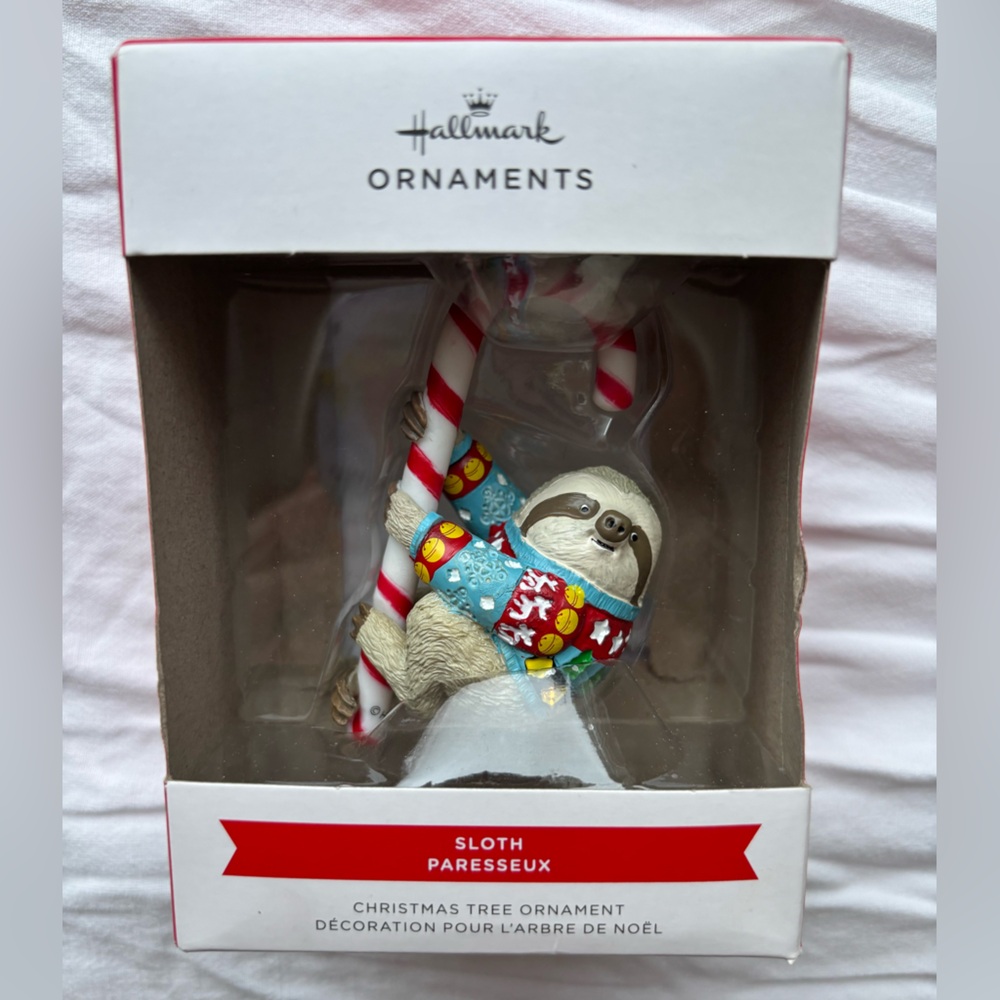 Hallmark Sloth Ornament